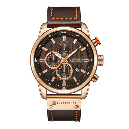 CURREN Date Quartz Men